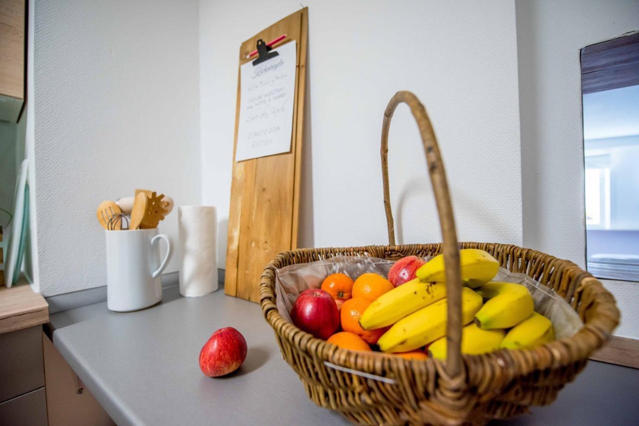 Stilvolle Ferienwohnung Am Historischen Nikolaitor Eisenach Esterno foto