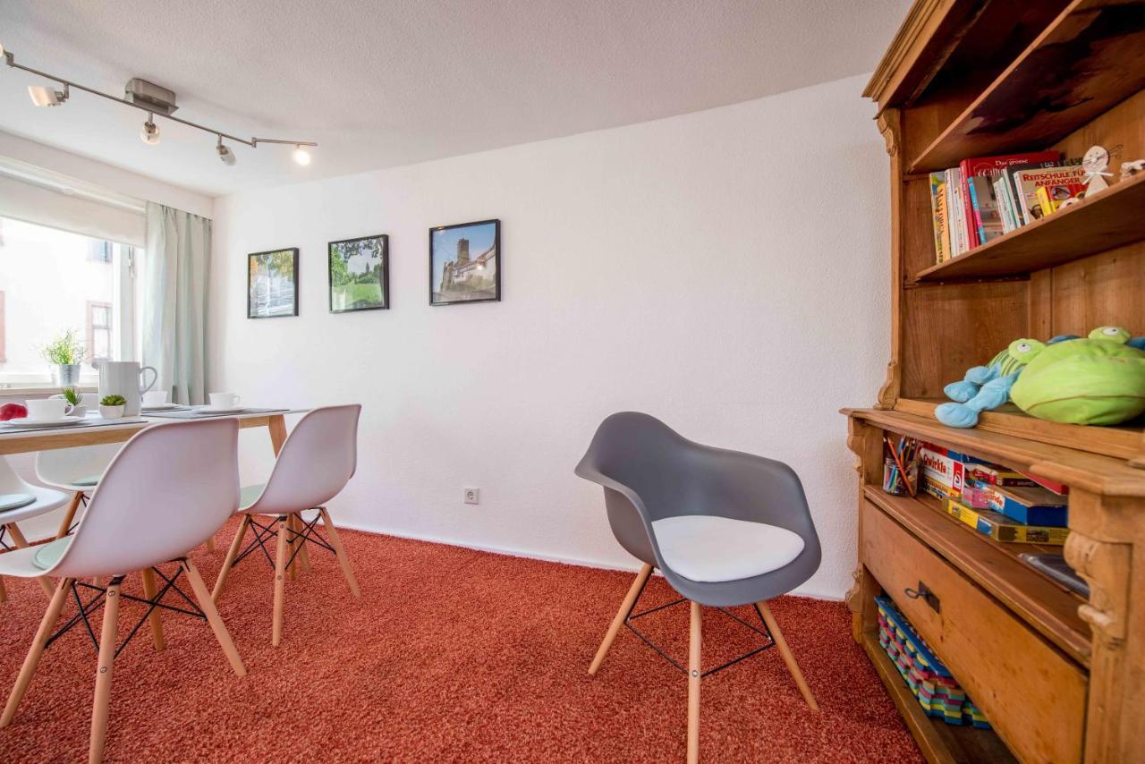 Stilvolle Ferienwohnung Am Historischen Nikolaitor Eisenach Esterno foto