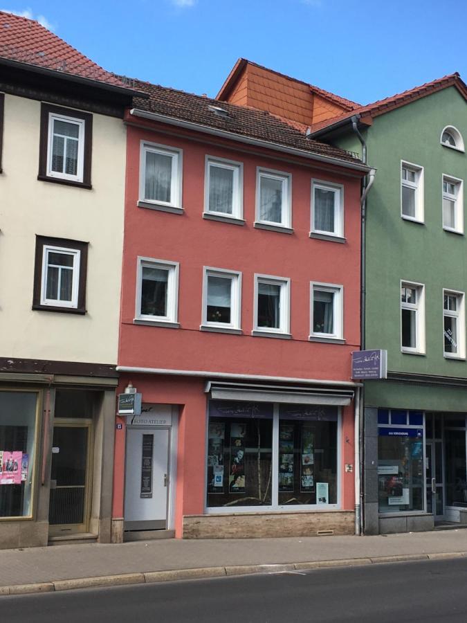 Stilvolle Ferienwohnung Am Historischen Nikolaitor Eisenach Esterno foto